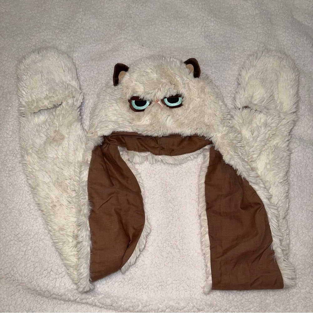 GUND GRUMPY CAT SCARF HAT PLUSH
